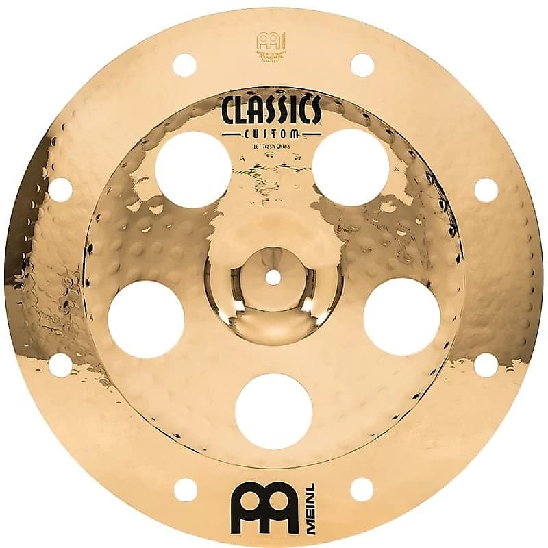 Vajilla de porcelana brillante Meinl Classics Custom CC18TRCH-B de 18"